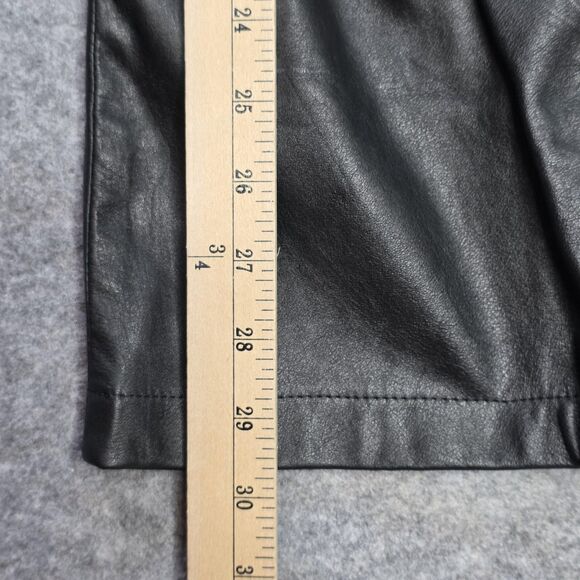 Harley-Davidson Leather Pants Womens 2 Black Genuine Motorcycle Riding Biker - Picture 7 of 11